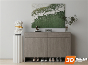 Shoe cabinet Skp Files